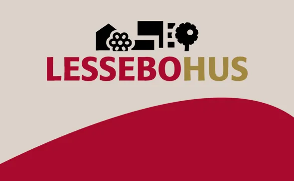 Lessebohus Logga Och Grafiskt Element.