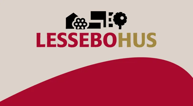 Lessebohus Logga Och Grafiskt Element.