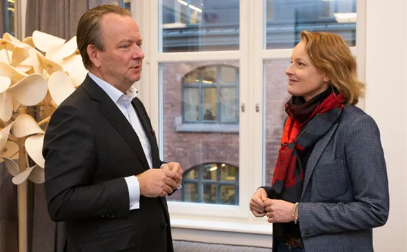 Mikael Lundström o Alexandra Hagen.