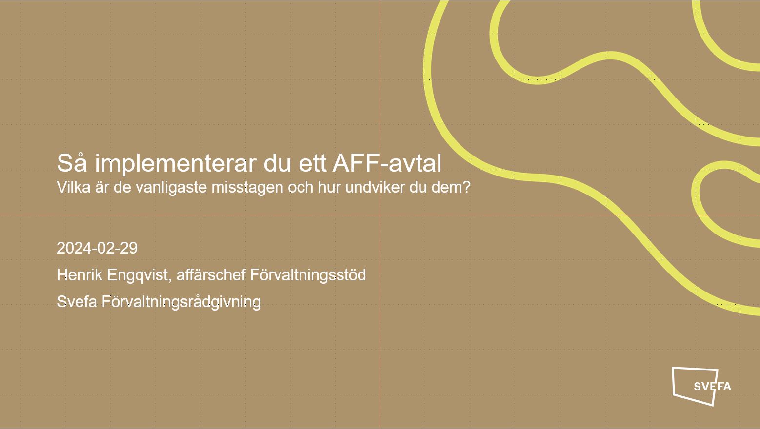 Startbild YT Så Implementerar Du AFF.