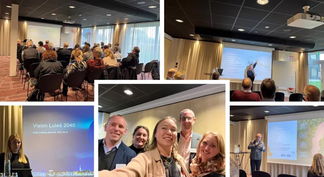 Seminarium i Luleå.